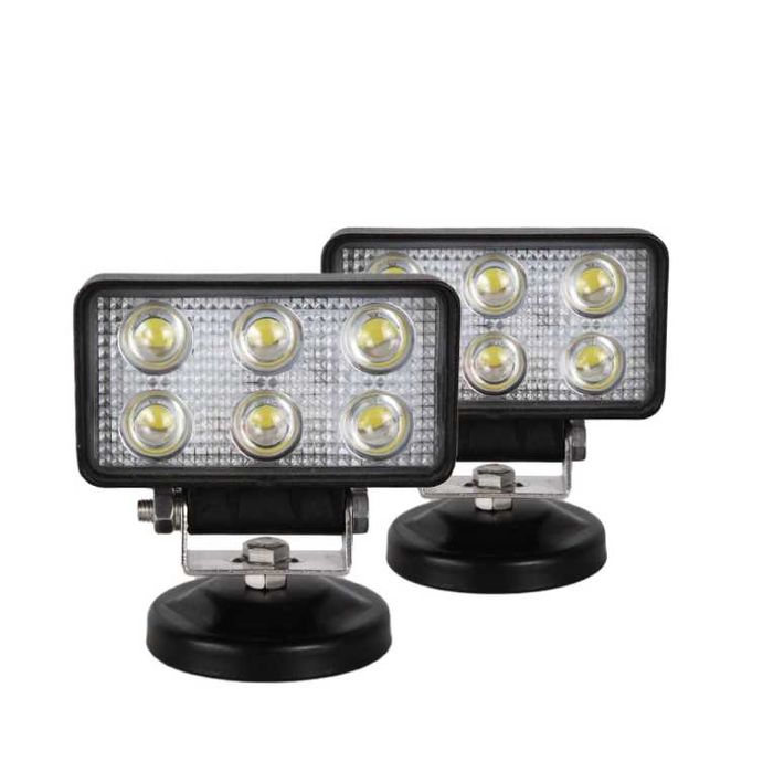 ЛЕД прожектор 18W LED дневни халогени светлини фар раб. лампа 12/24V