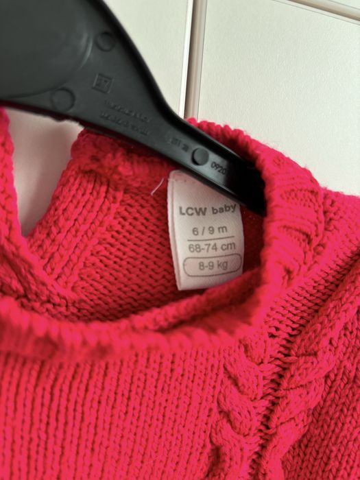 Pulover fetiță Waikiki roz, 6-9 luni