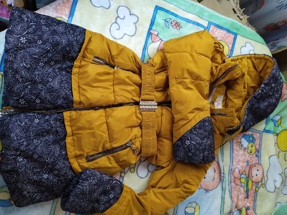 Куртки зимние для девочки. Рост 152