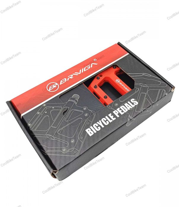 Pedale MTB pe rulmenti Briviga PDL-3926 Nylon cu cui schimbabile