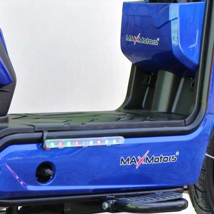 Електрически скутер с педали MaxMotors EBZ 14 500W/48V/12Ah - BLUE