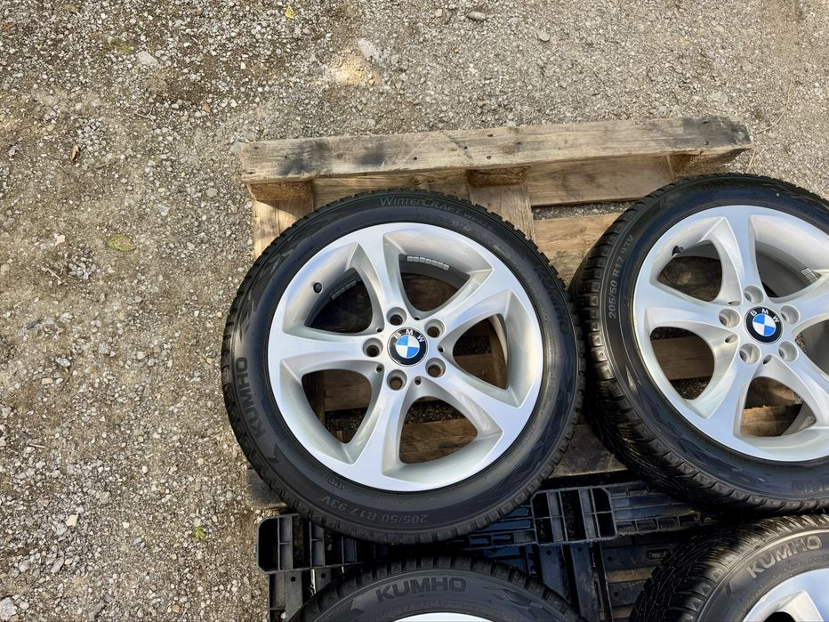 Алуминиеви джанти 17" 5x120+НОВИ ГУМИ DOT2625 Kumho-BMW X3,E87,E60,F20