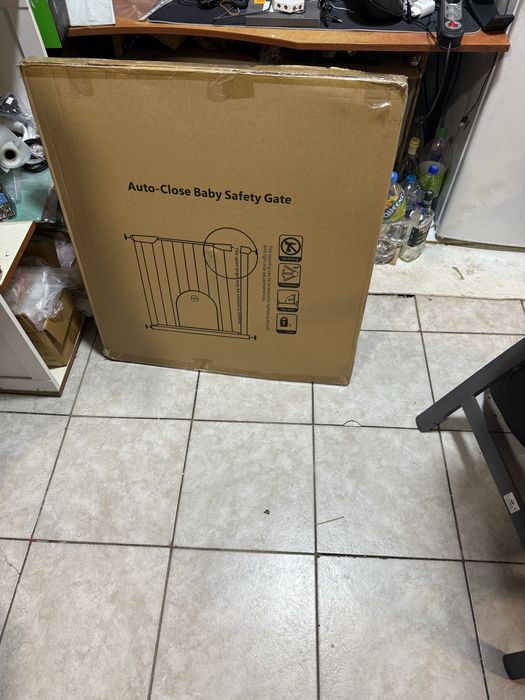 Froadp Door Safety Gate Бебешка стълбищна врата 95-105 cm