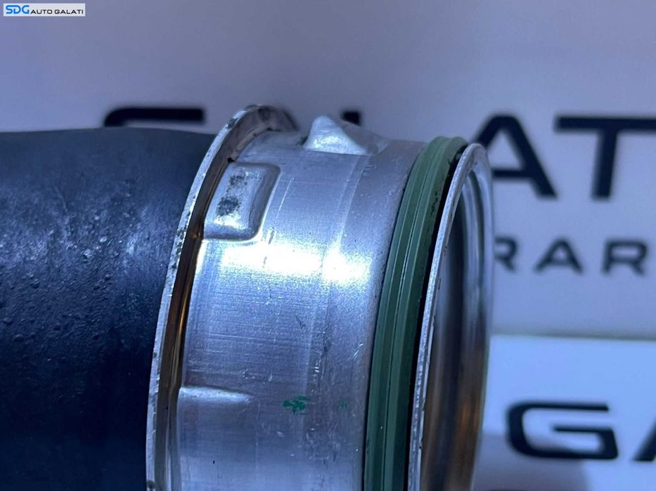 Furtun Conducta Tub Tubulatura Presiune Aer Turbo Turbina Turbosuflanta Intercooler Audi TT 1.8 TSI CDAA 2007 - 2014 Cod 1K0145828F [D0417]
