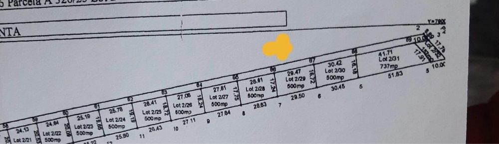 Teren intravilan 500m2 Agigea