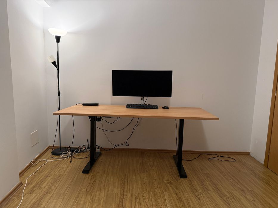 Birou reglabil electric 180x80 cm