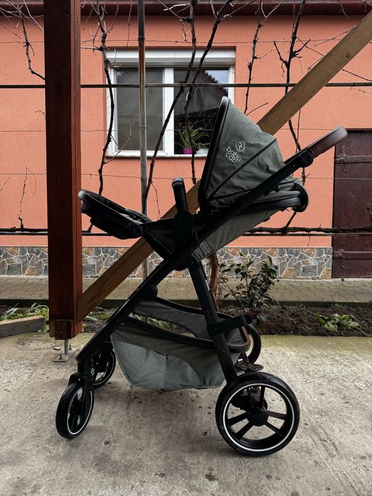 Cărucior Baby Cab 3in1 + bază Isofix - Stare excelentă (Livrare AR/TM)