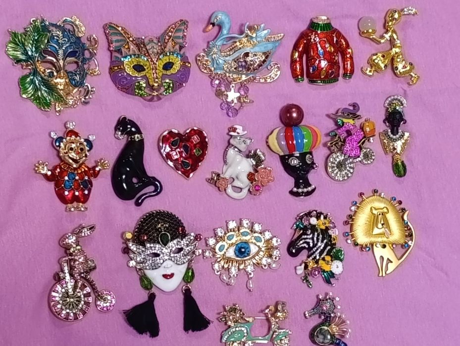 Броши ювелирные. Прага