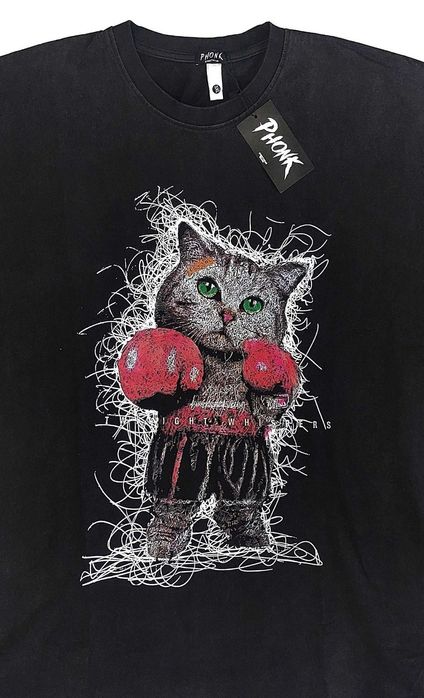 Футболка-варёнка Phonk Streetwear. Оversize. Unisex.