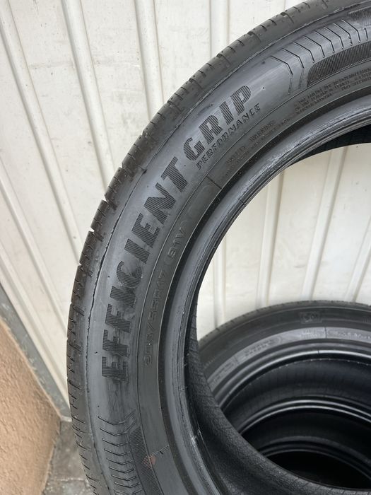 4 anvelope vara 205/55 R17, Good Year, 7mm profil ramas! DOT 2019!