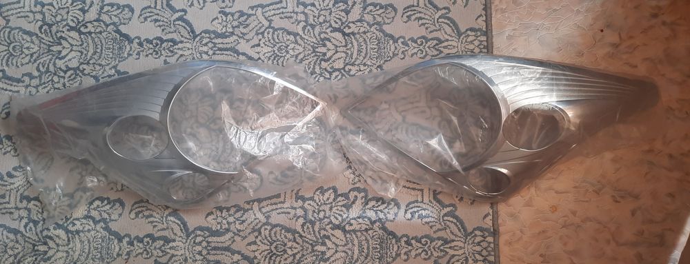 Tayota Prado 120, очки на фары