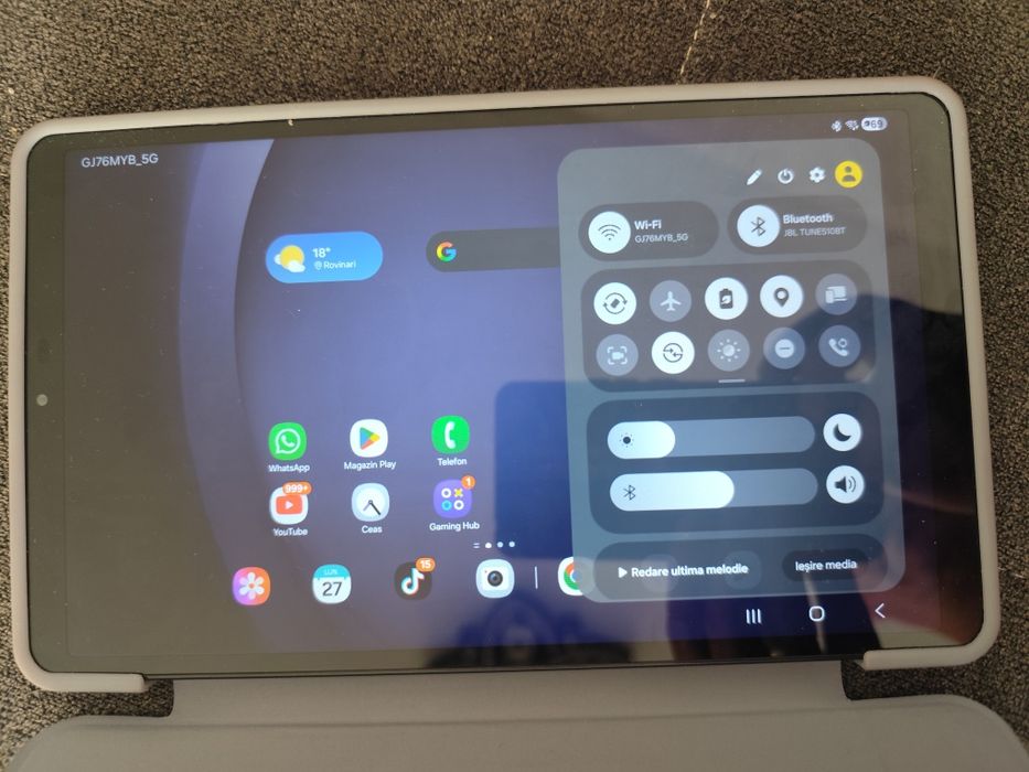 Tableta Samsung Galaxy Tab A9 8GB RAM
RAM, 128GB, WIFI, GRAY