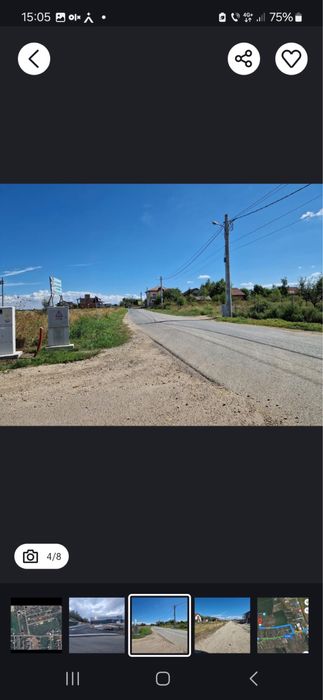 Teren intravilan Domnești – 524 mp, lângă JYSK