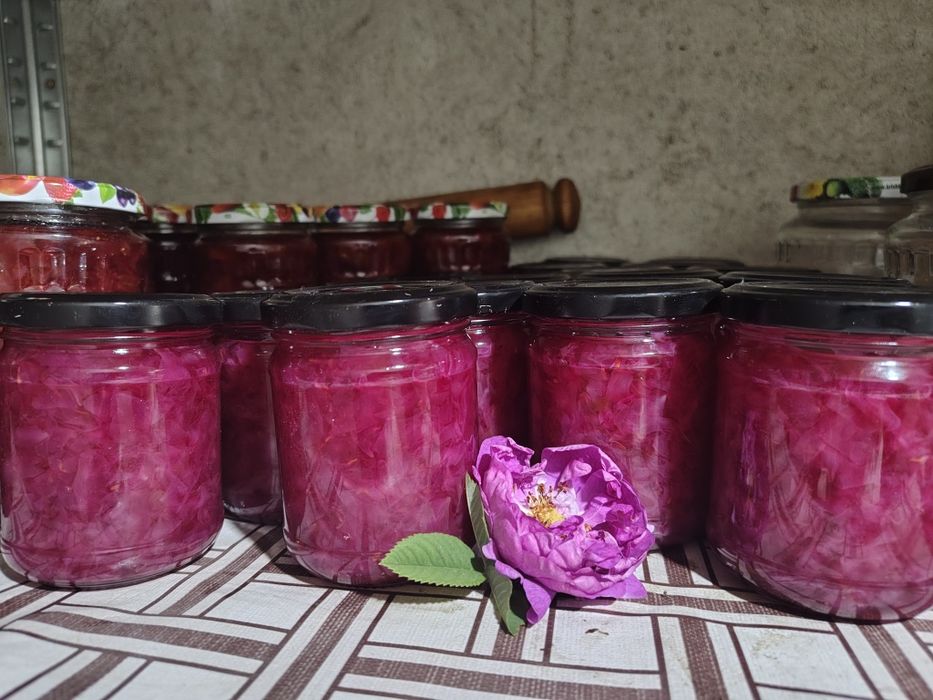 Dulceață de trandafiri; Dulceață de căpșuni & trandafiri