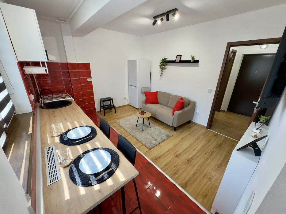 GARSONIERĂ STUDIO DE VÂNZARE | 15 Minute M2 Dimitrie Leonida | Parc Drumul Fermei | PENNY | Mobilată și utilată | 92.250 €
