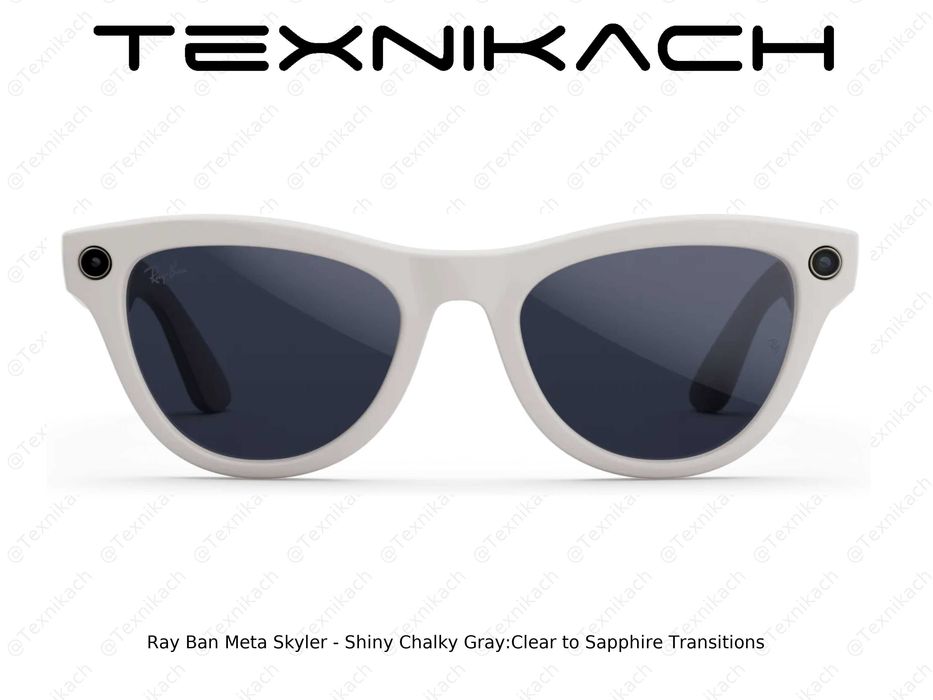 Новый • Ray Ban Meta Skyler - Sapphire Transitions • Доставка