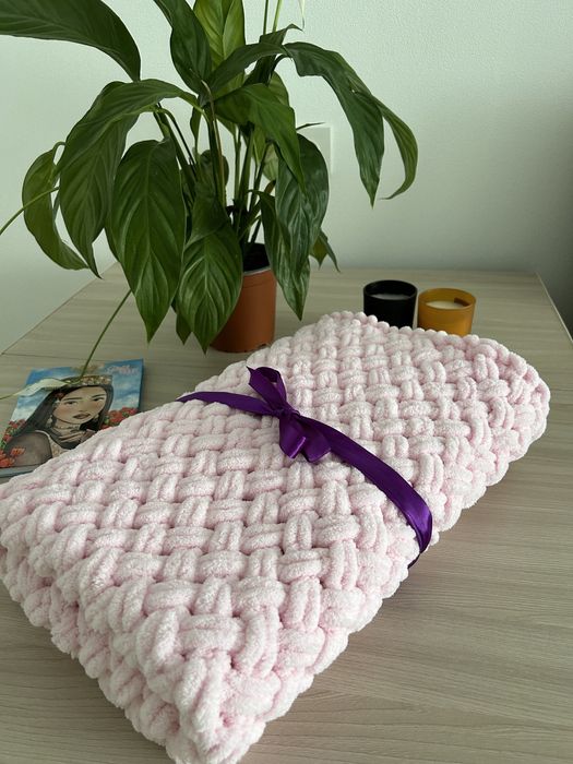 Плед ручной работы