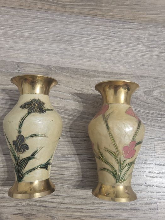 Set 2 vaze din bronz