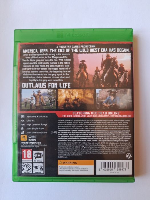 Joc Red Dead Redemption II Xbox One S