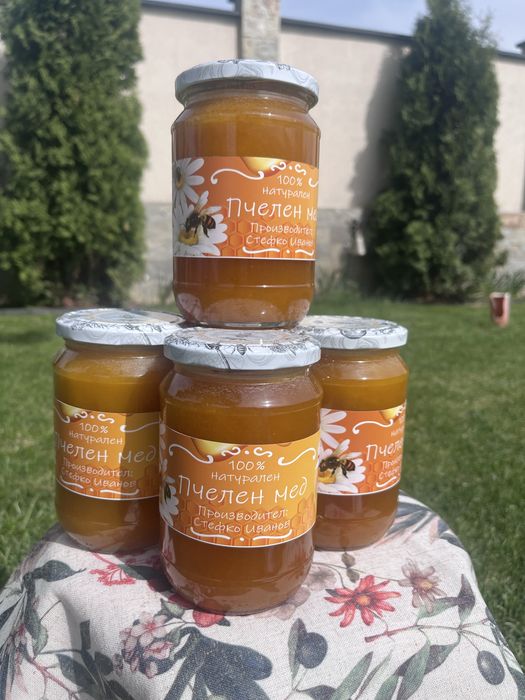 Продавам пчелен мед 100% натурален: реколта 2025