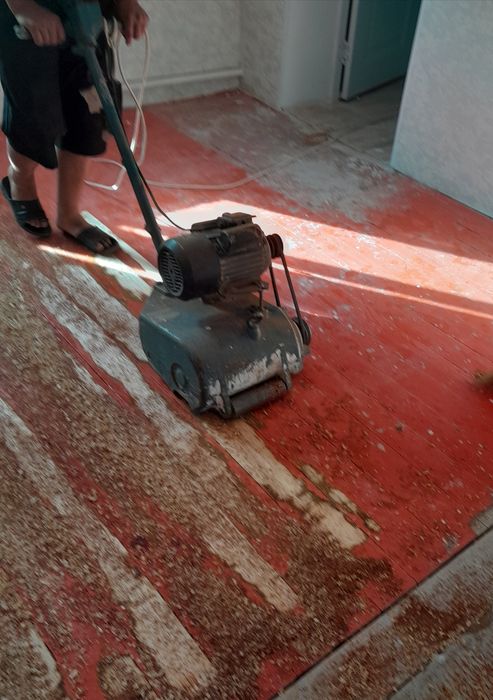 Шлифовка и укладка полов