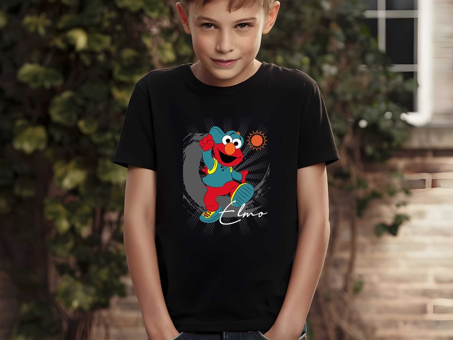 Детски тениски и суитчъри с Elmo, костенурките нинджа