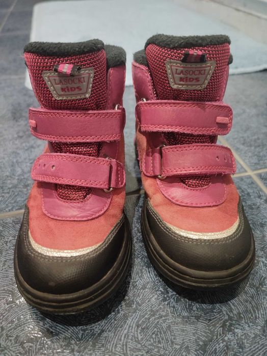 Детски боти естествена кожа за момиче 26 н