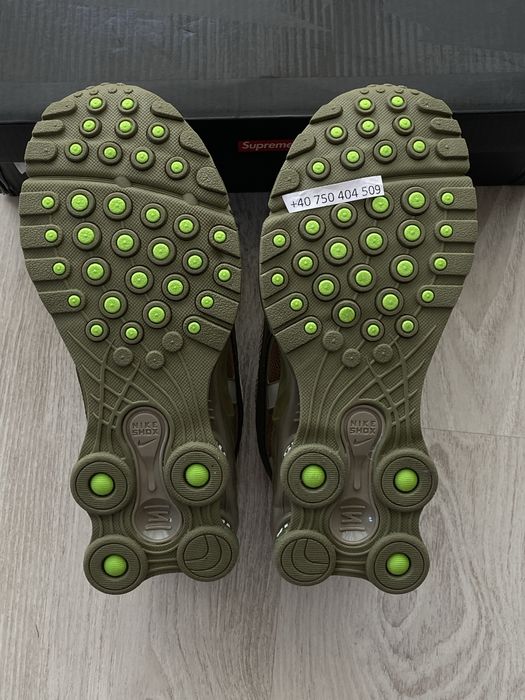 Nike Shox Ride 2 x Supreme Olive 36