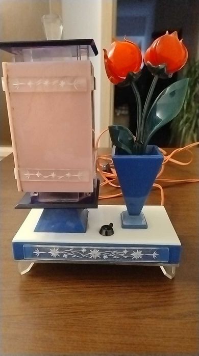 Veioză vintage, design unicat, realizată manual