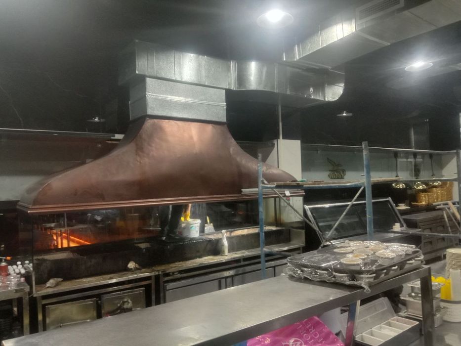 ventilatsiya ustanofka  shashlik zontlar o'rnatish de mantaj chistka