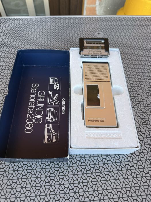 Grundig Stenorette 2080 Vintage Dictaphone Made in West Germany