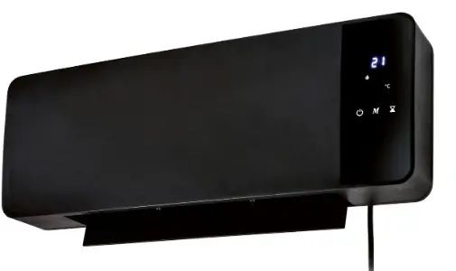 Aeroterma silvercrest neagra noua in cutie