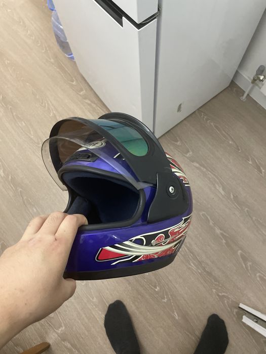 шлем для мотоцикл и доя мопеда