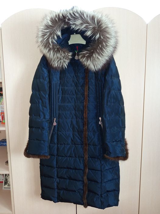 Зимно женско палто от патешки пух