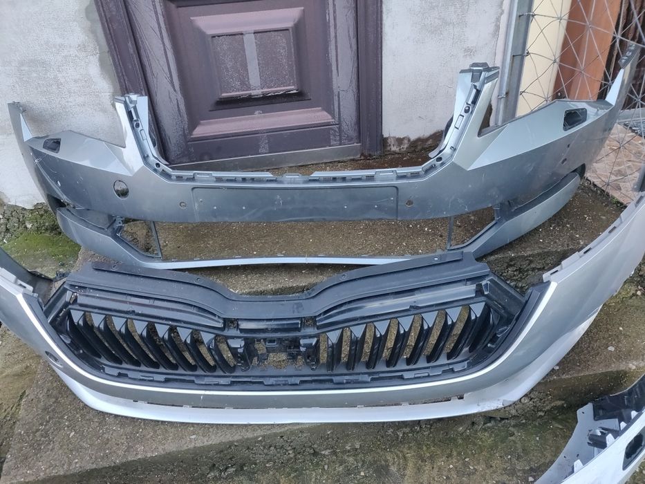 Предна Броня със Спойлер за Skoda Kodiaq 2016/2021г.