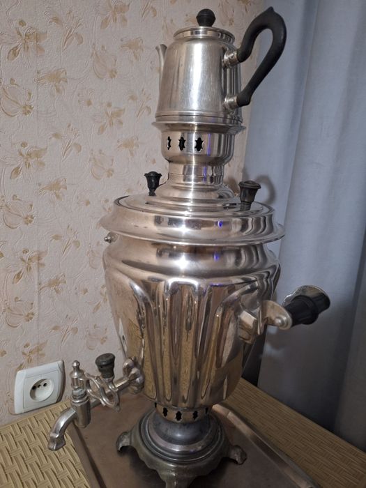 Самовар на дровах ссср.
