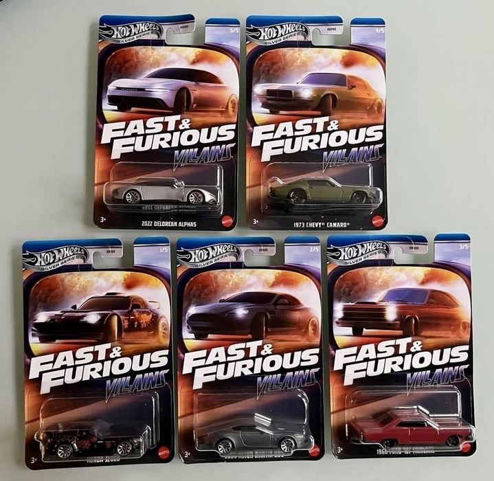 Hot Wheels Бързи и яростни