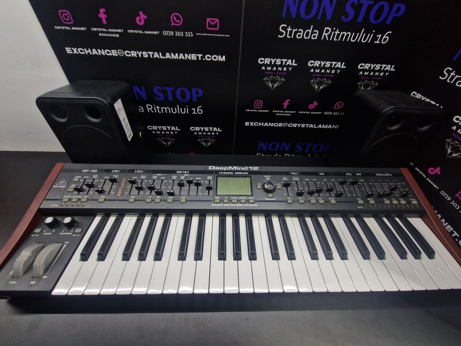 Sintetizator Behringer DEEPMIND 12 + boxe