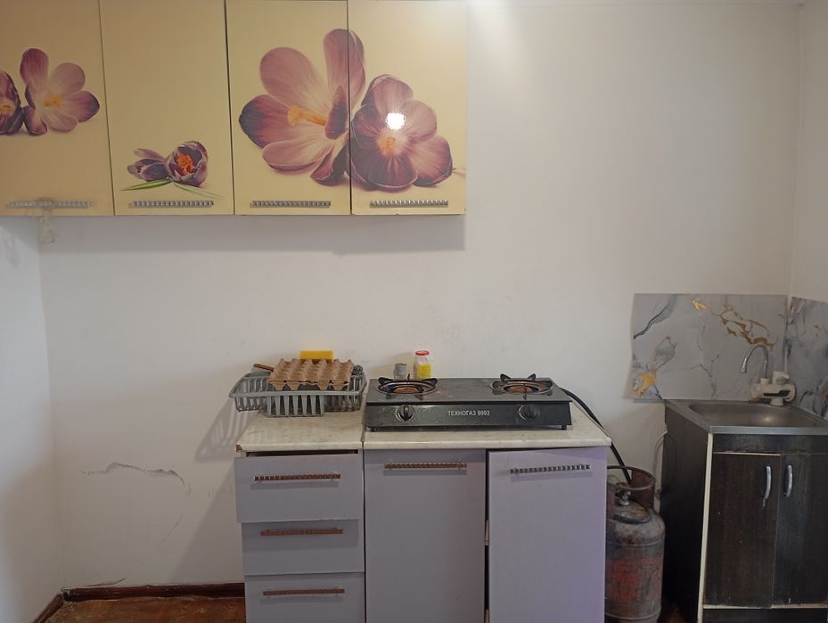 Здам однокомнатную квартиру с газовым отоплением на долгий срок