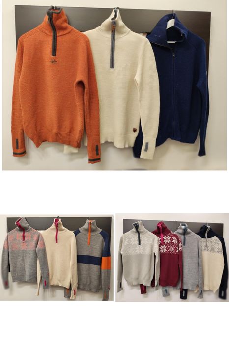 Вълнени пуловери 100% ВЪЛНА