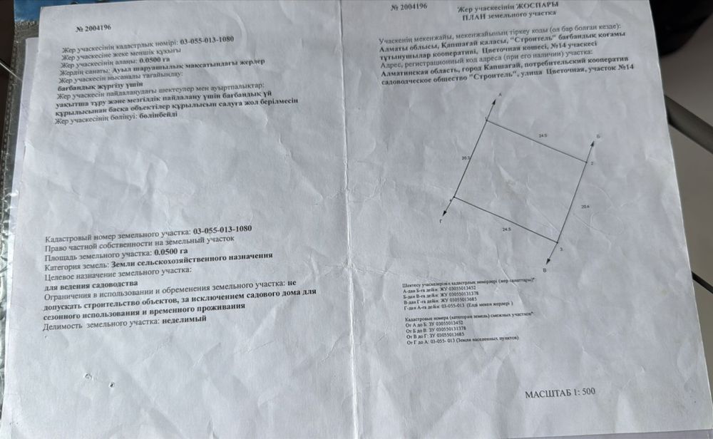 Земельный участок