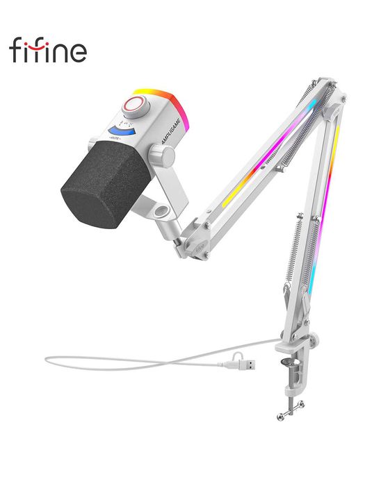 Игровой динамический микрофон FIFINE AmpliGame AM8 PROT