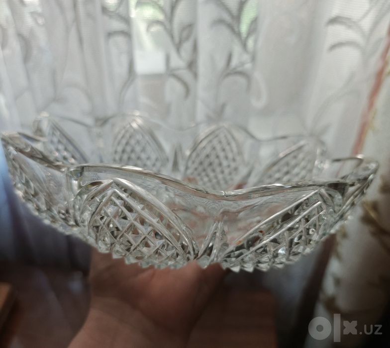 Хрустальные рога изобилия,новые ,советские,50000сум..