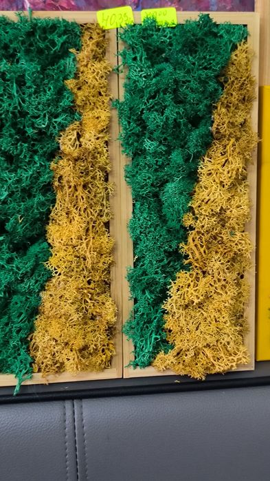 Декорации от жив скандинавски мъх