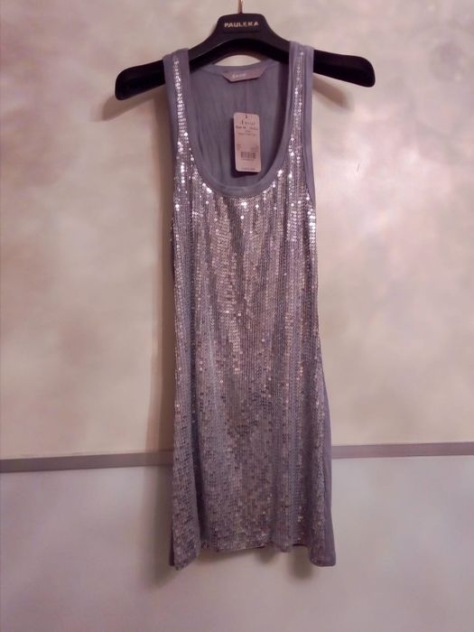 Топик и майки с паетками