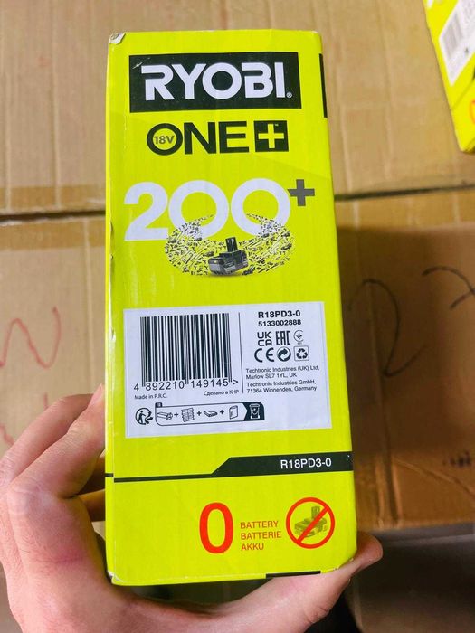 Filetanta RYOBI R18PD3-0 - nou, sigilat