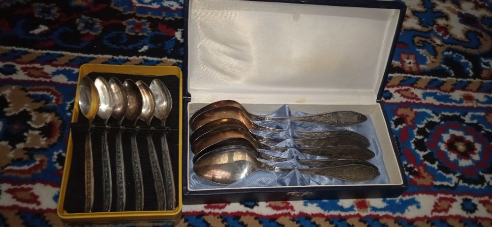 Ложки Мельхиор.СССР