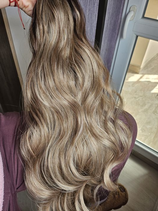 Опашка цвят омбре