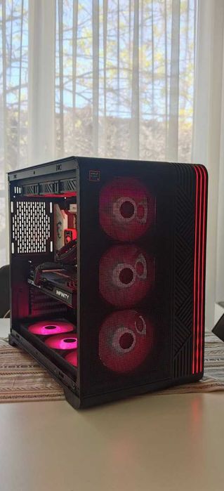Супер Гейм PC Ryzen 5 9600X/64Gb/2TB SSD/GB RTX 5060TI 16Gb/WiFi&BT/Гаранци