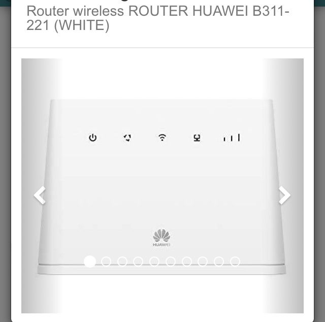 Router wireless ROUTER HUAWEI B311-221 (WHITE)